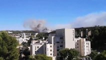 Martigues : Nouveau départ de feu vers le viaduc. 100 pompiers sur place