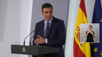 Sánchez hace balance del Gobierno de coalición en este curso político