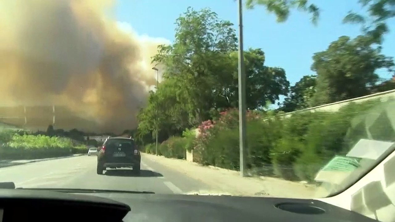 Feu à Port-de-Bouc : Plus de 200 pompiers sur place