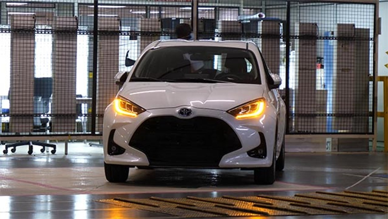 Produktion trotz Corona - Toyota Yaris Werk Valenciennes