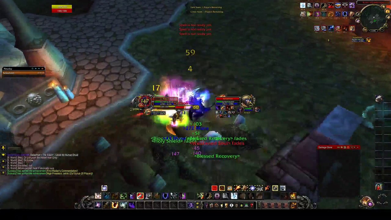 Test pvp return dmg