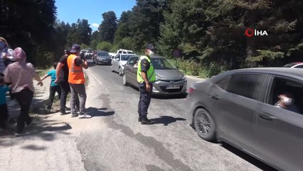 Bolu’nun doğa harikaları bayramda 61 bin 195 kişiyi ağırladı