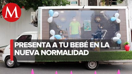 Crean cabinas para presentar a bebés en tiempos de covid-19