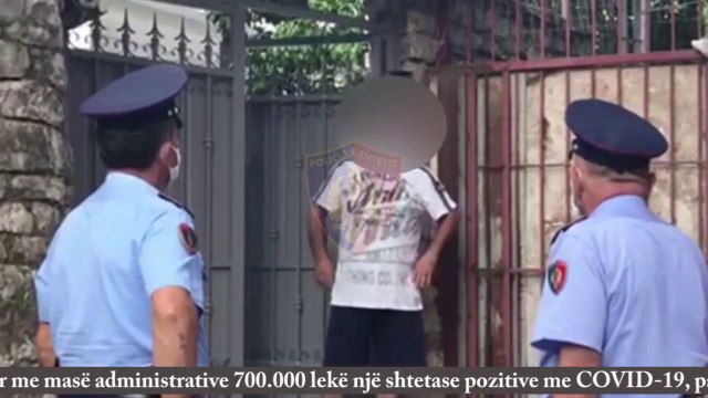 Shkeli rregullat e vetëkarantinimit, 700 mijë lekë gjobë për shtetasen pozitive me covid