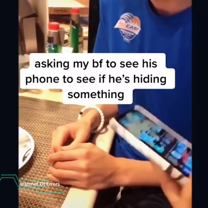 "Babe Can I See Your Phone" - ASKING YOUR BOYFRIEND TO SEE HIS PHONE AND DO NOTHING - REACTION