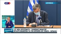 Ελλάδα: 121 νέα κρούσματα - «Καμπανάκι» απο Τσιόδρα - Χαρδαλιά