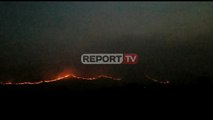 Report TV -Përfshihet nga flakët masive mali i Shëngjinit