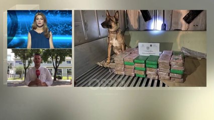 Ora News - Zbulohen 70 kg kokainë në kontenier me banane