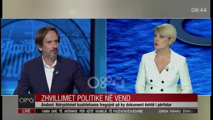 Andoni: 5 qershori dhe 30 korriku për interes të kryetarëve, duhet ligj për demokratizimin e partive