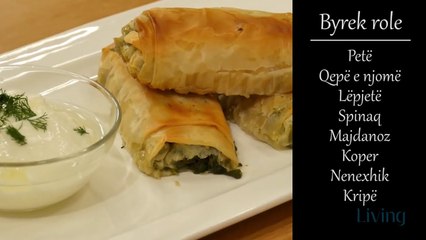 Receta në 2 minuta - Byrek role