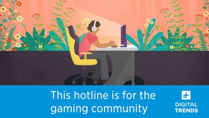 This hotline deals with harassment and mental health in the gaming community