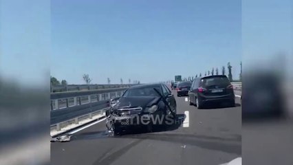 Ora News - Aksident në autostradën e re në Fier