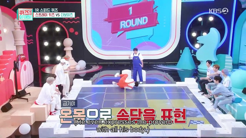 Engsub Idol On Quiz Ep3 Stray Kids The Boyz Video Dailymotion