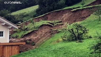 Heftige Unwetter in Bayern, Slowenien und Kroatien