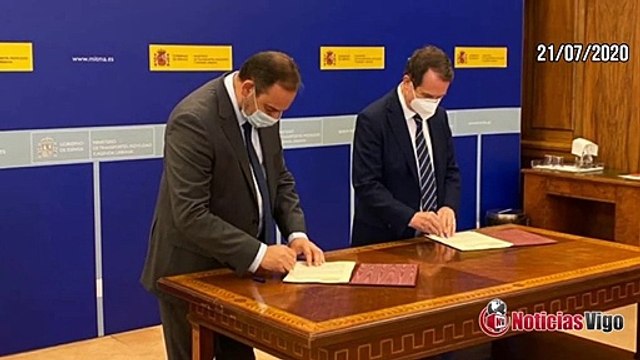 Declaracions de Abel Caballero tras o acto co Ministro de Transportes, Mobilidade e Axenda Urbana