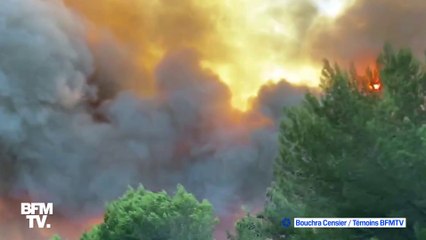 Télécharger la video: Incendies dans les Bouches-du-Rhône: des centaines de pompiers mobilisés à Martigues et Port-de-Bouc