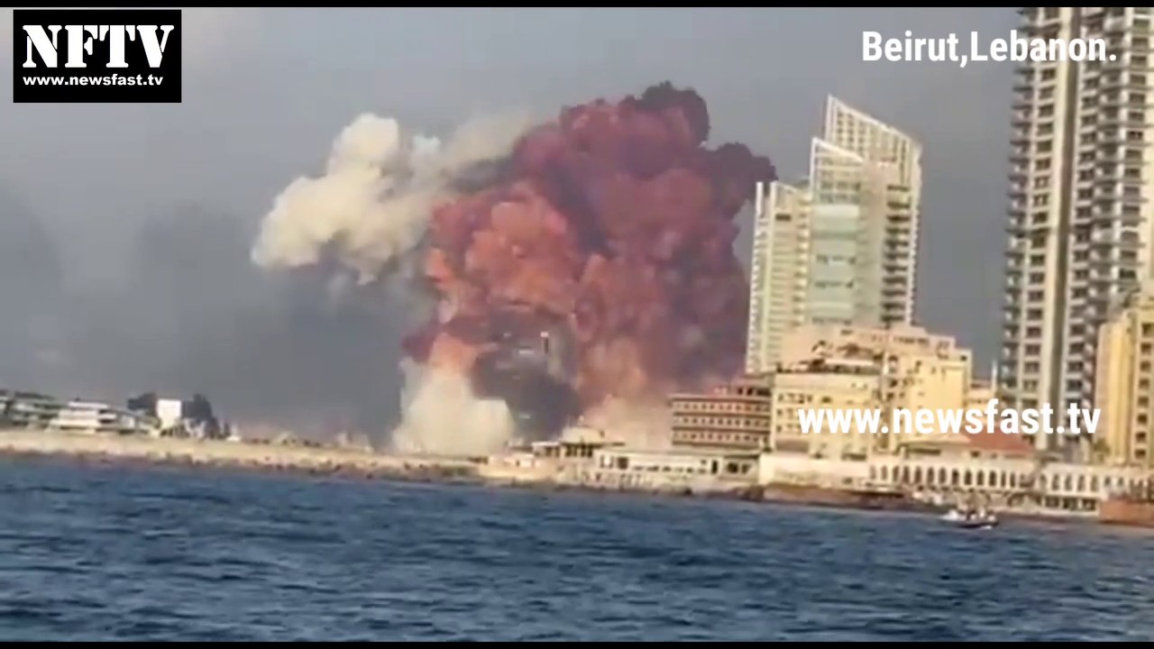 Beirut Blast Caught On Camera