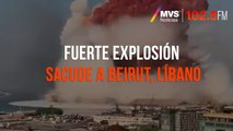 Fuerte explosión sacude a Beirut, Líbano