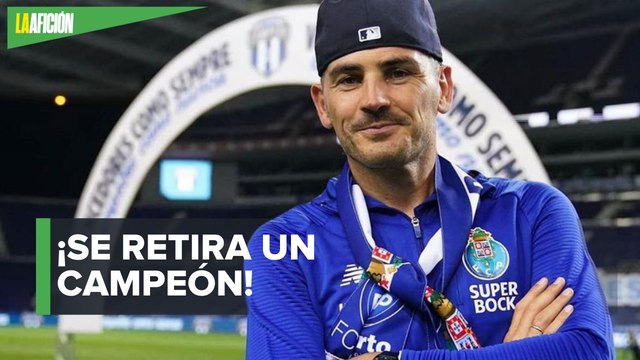 Iker Casillas se retira oficialmente del futbol