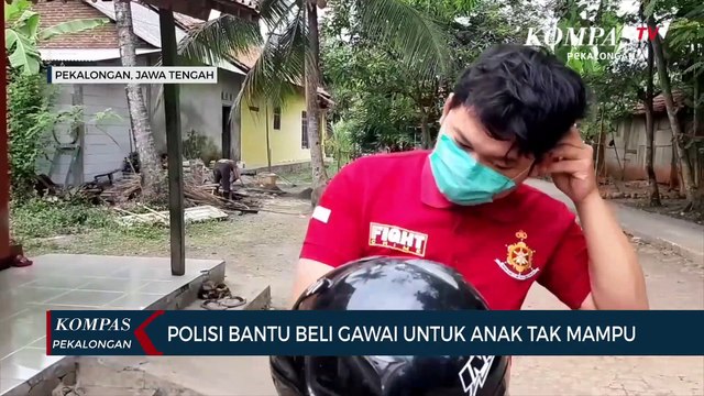 Sisihkan Gaji, Polisi Bantu Anak Kurang Mampu Beli Gawai