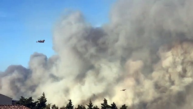 Un incendie d'ampleur à Martigues ce mardi 4 août 2020