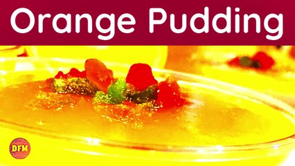 Orange Pudding - #Easy #Quick #Delicious