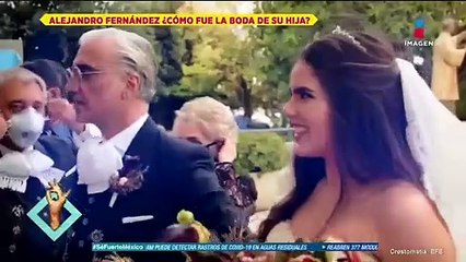 ¡Así fue la boda de Camila Fernández, hija de 'El Potrillo'!