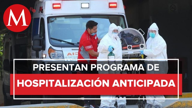 Van 4 días con tendencia a la baja en hospitalizaciones por covid-19: Sheinbaum