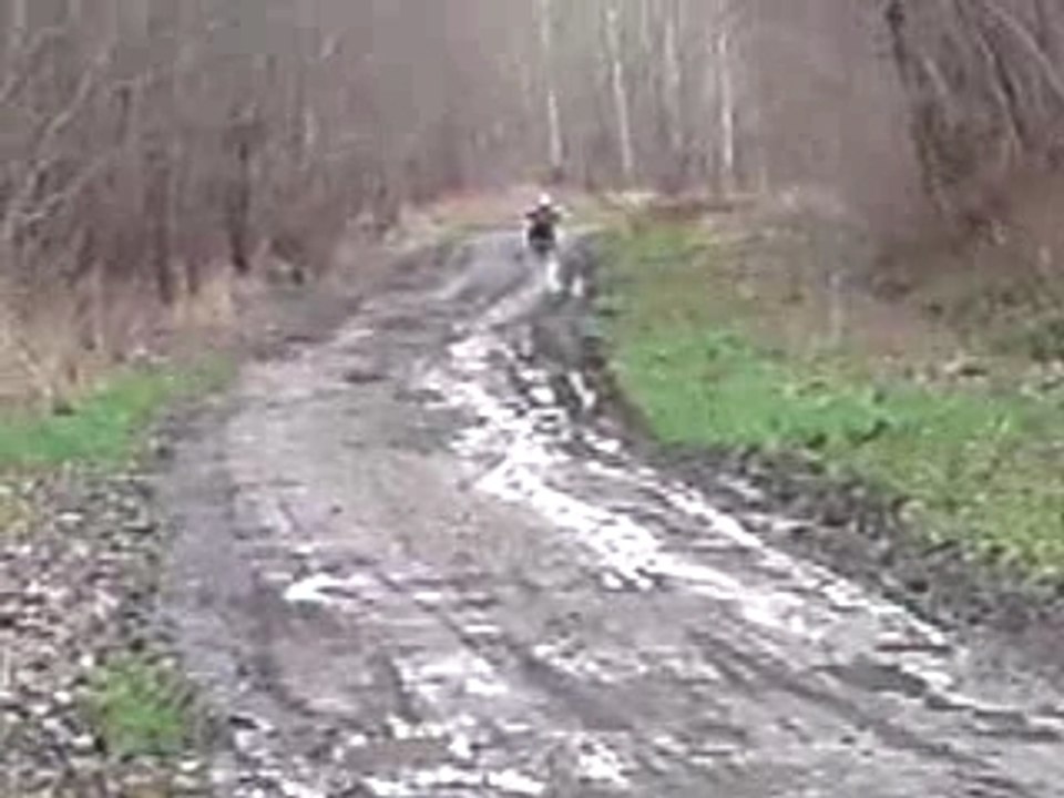 Allan à moto