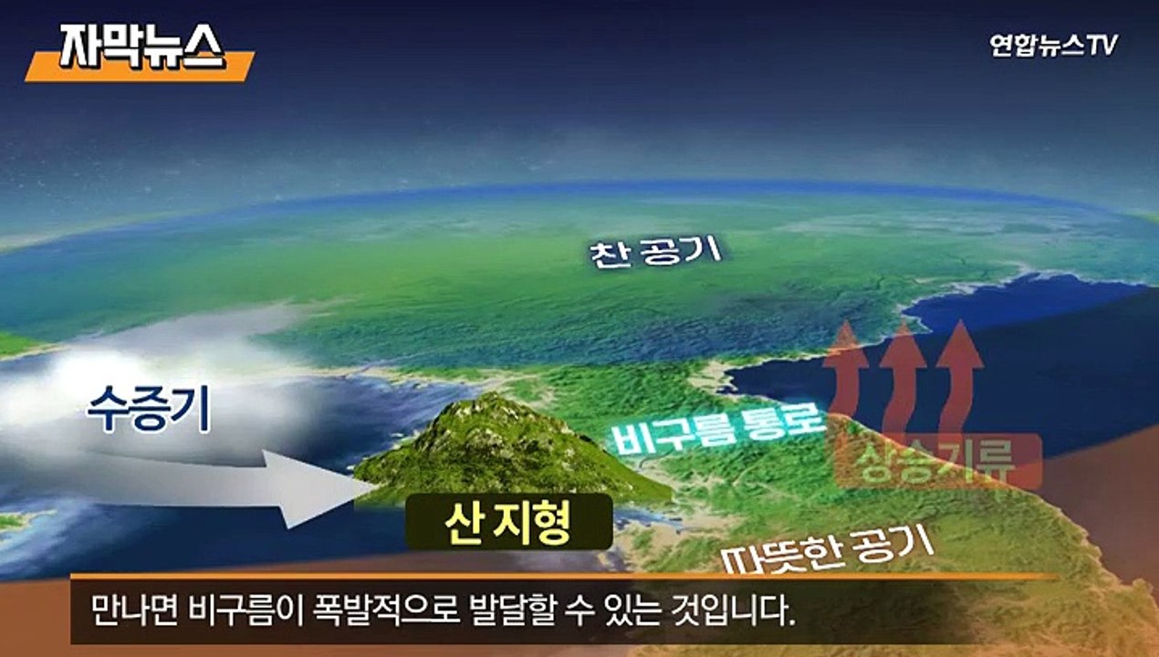[자막뉴스] 옮겨 다니며 '물벼락'…피해 키우는 게릴라 폭우