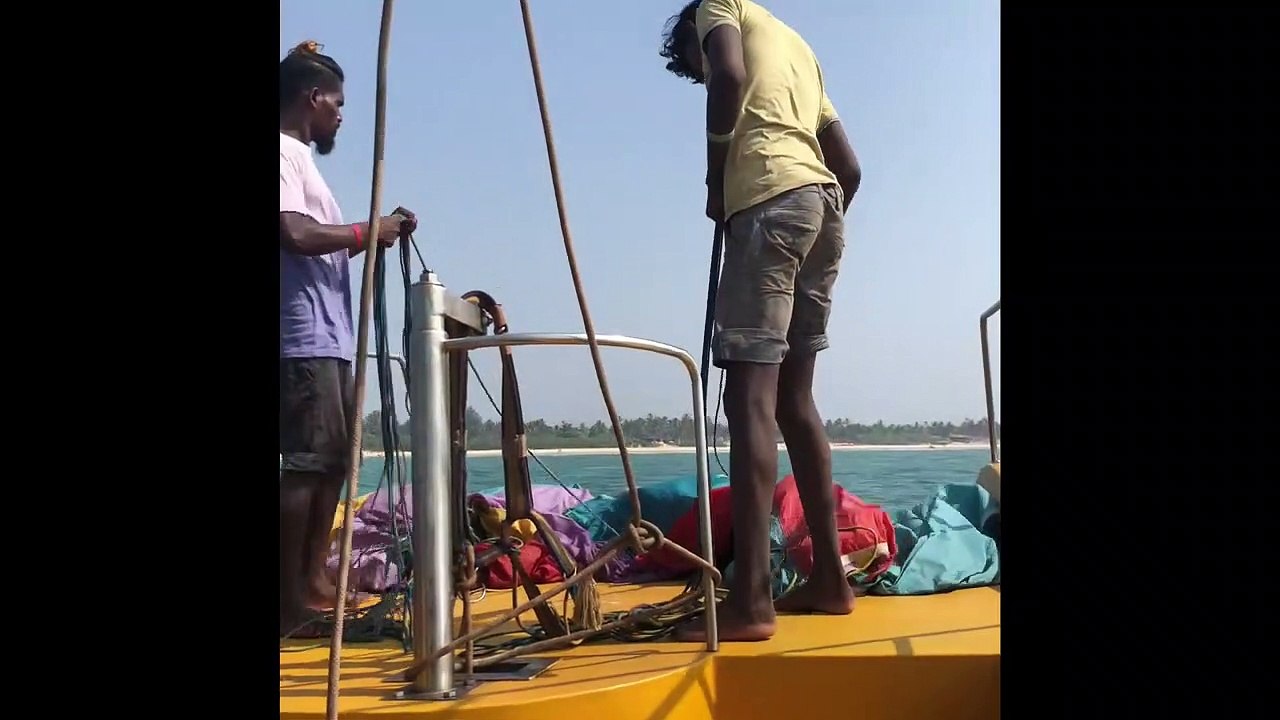 GOA PARASAILING FIRST TIME__COLVA BEACH__2019 December
