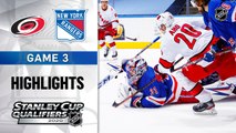 NHL Highlights | Hurricanes @ Rangers 8/04/2020