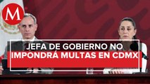 López-Gatell respalda a Sheinbaum contra multas por no usar cubrebocas