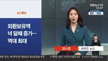 [사이드 뉴스] 외환보유액 4,165억달러…넉 달째 늘며 역대 최대 外