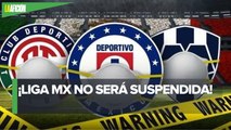 Descartan suspensión de Liga MX por casos de coronavirus