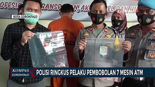 Polisi Ringkus Pelaku Pembobolan 7 Mesin ATM