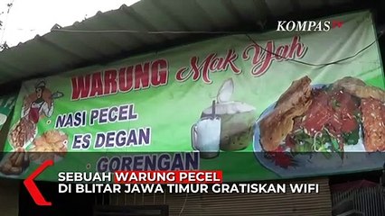 Pemilik Warung Pecel Gratiskan Wifi Untuk Anak Sekolah
