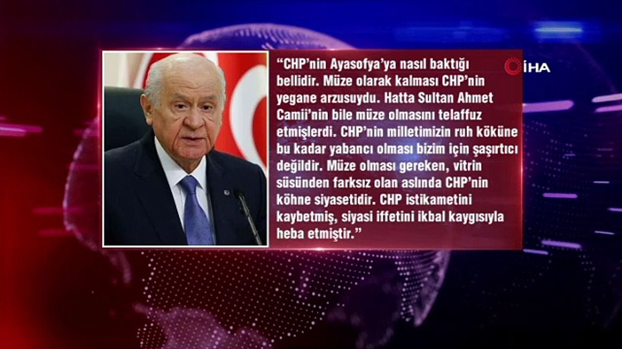 Bahçeli'den Muharrem İnce'nin parti kuracağı iddialarına yanıt