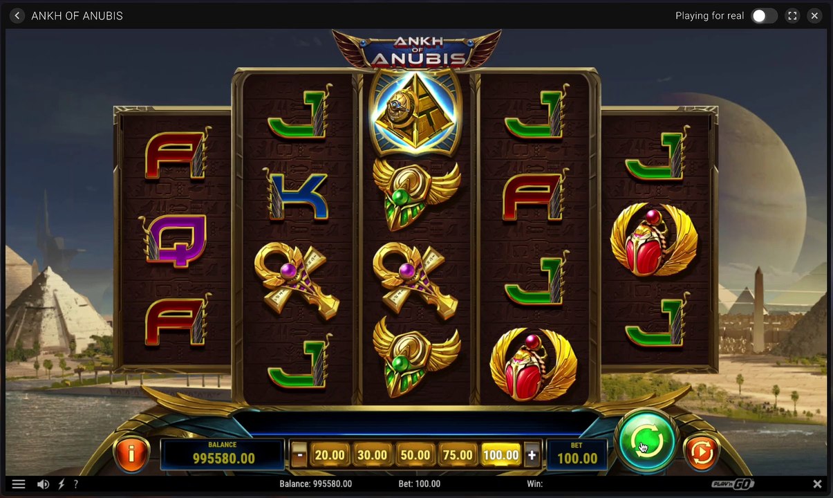 Anubis Power in Ankh of Anubis Slot at BitStarz Casino