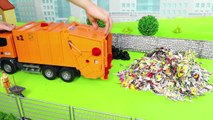 Escavadora, Trator, Carrinho de bombeiros , Caminhões de lixo e carros - Excavator Toys_2