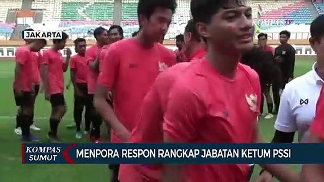 Menpora Zainudi Amali Respon Rangkap Jabatan Ketum PSSI