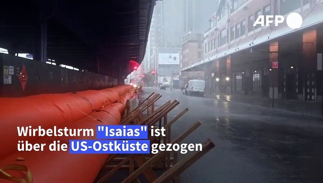 Wirbelsturm Isaias wütet über US-Ostküste