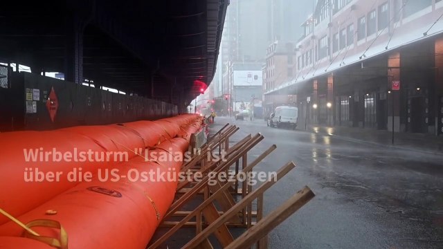 Wirbelsturm Isaias wütet über US-Ostküste