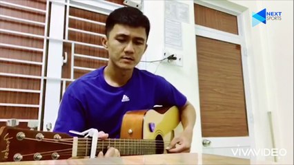 Cầu thủ Phan Đức Lễ hát cổ vũ tinh thần bác sỹ chống -Cô Vy- - NEXT SPORTS