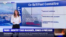 Dans quelles zones le masque va-t-il devenir obligatoire à Paris ?