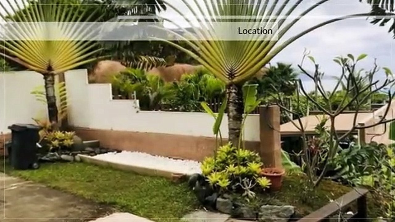 A louer Maison F4 - Green Valley - Punaauia (vue mer)
