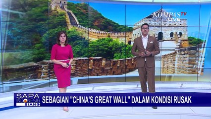 Situs Kuno Tembok Besar China Kondisinya Rusak dan Butuh Pemeliharaan Serius!