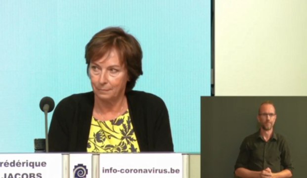 Code couleurs pour les voyages des Belges à l'étranger depuis la Belgique: explications de la porte-parole interfédérale Frédérique Jacobs