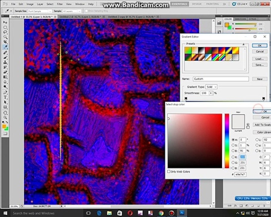 Photo shop Tutorial - Background design