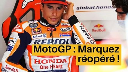 MotoGP : Marquez réopéré !_IN